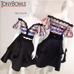 Tony Bowls short 2 piece HOMECOMING dress